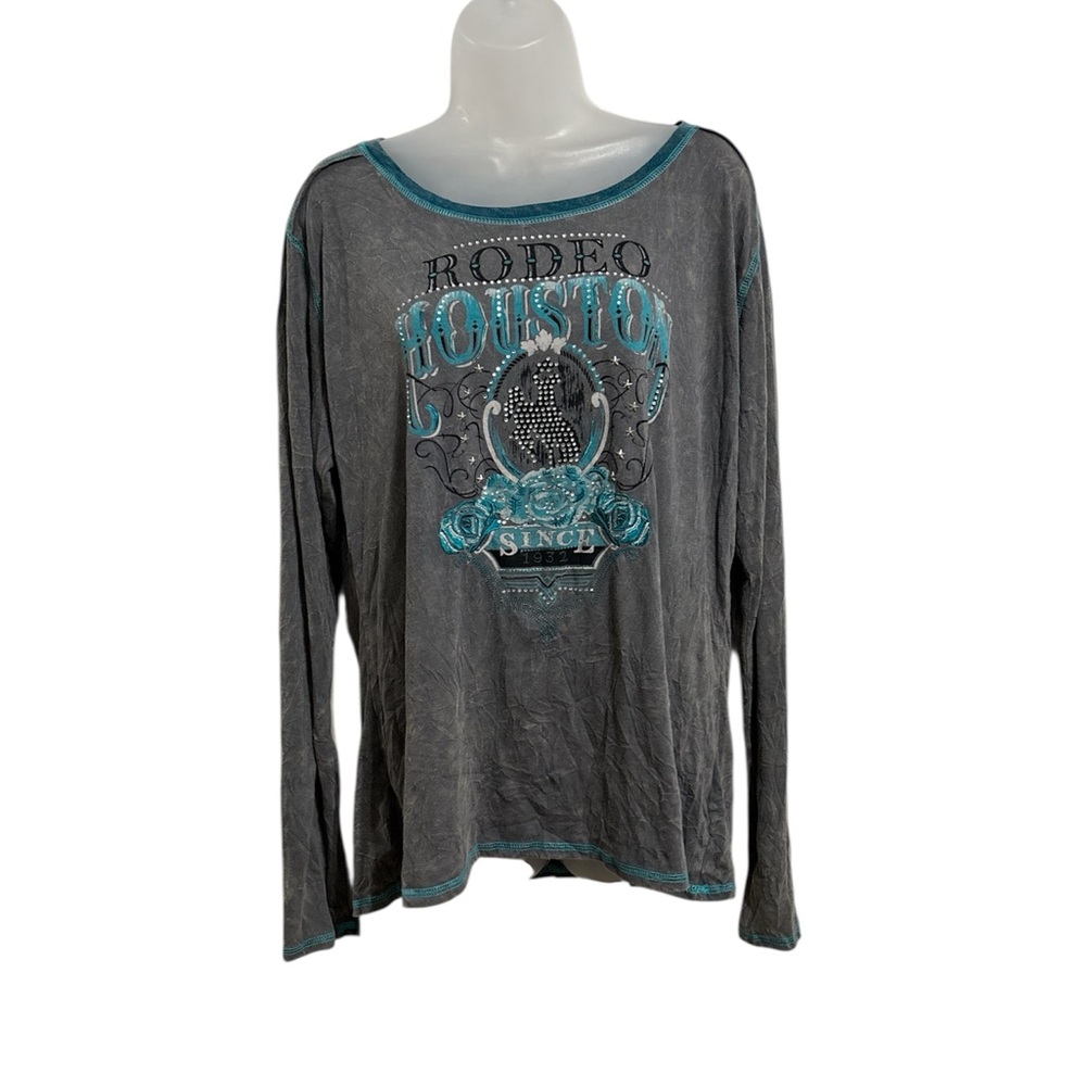 Gray Long Sleeve Tee
